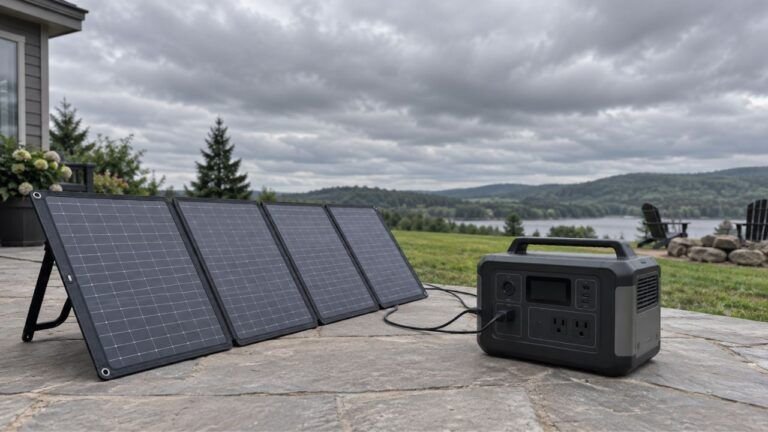 Can Solar Panels Recharge a Generator on Cloudy Days