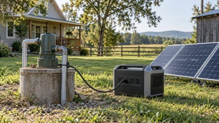 Can a Solar Generator Power a Well Pump