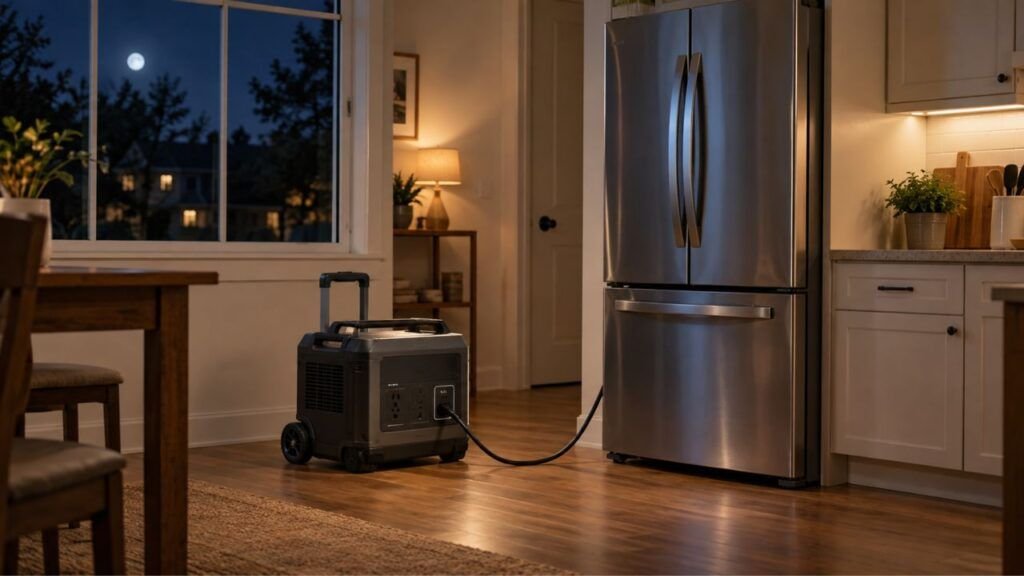 Can a Solar Generator Run a Refrigerator Overnight