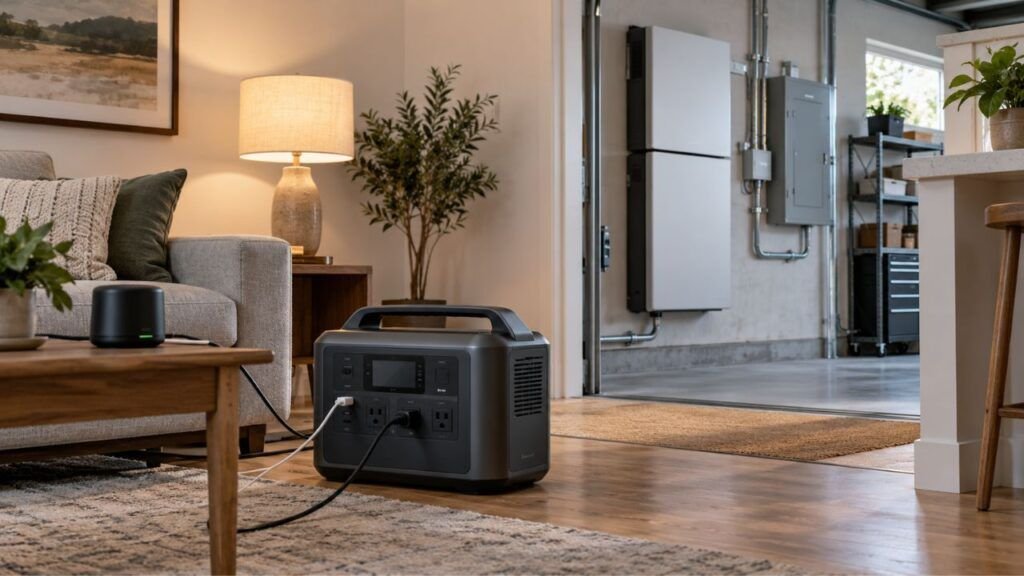 Portable Power Station vs Home Battery Backup